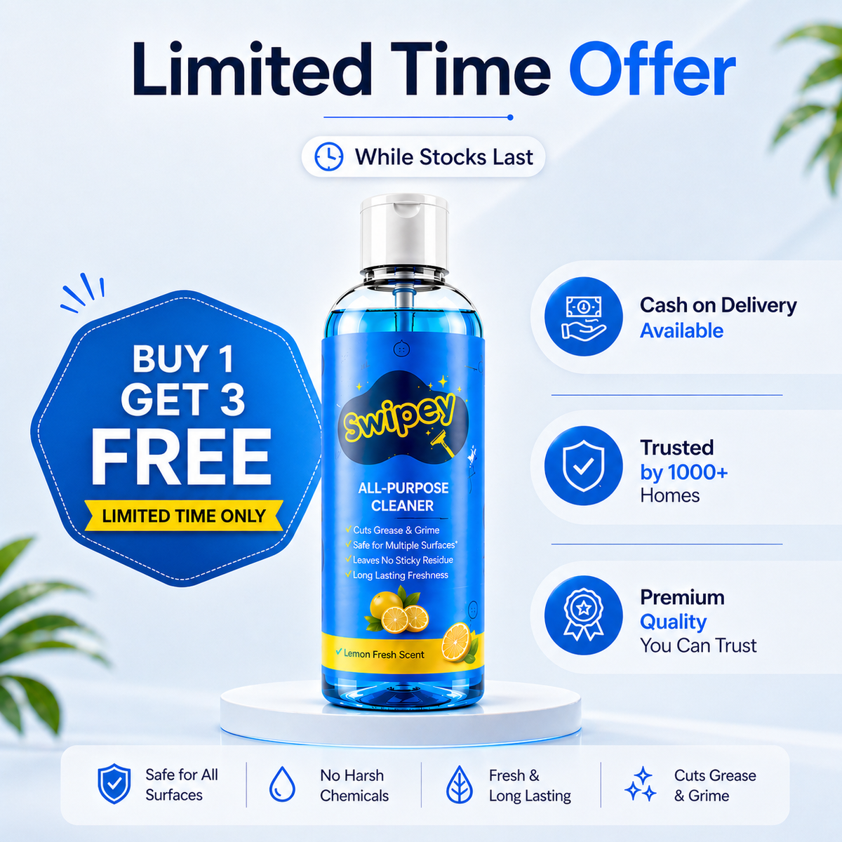 All-in-One Multi-Purpose Cleaner (Buy 1 Get 3 FREE)