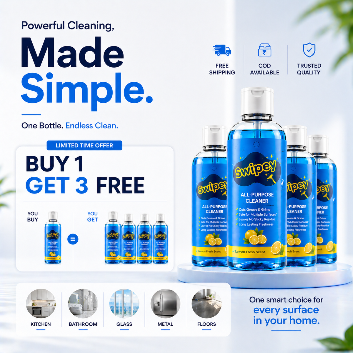 All-in-One Multi-Purpose Cleaner (Buy 1 Get 3 FREE)