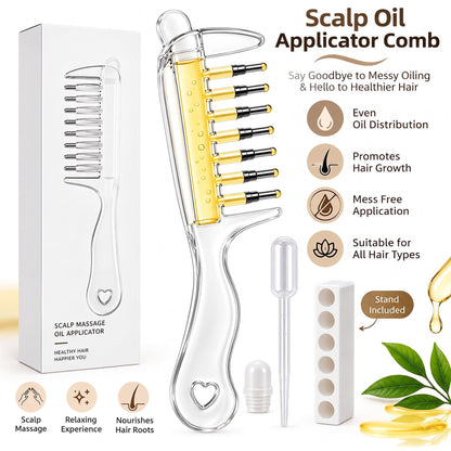 RootGlide Hair Oil Applicator Comb