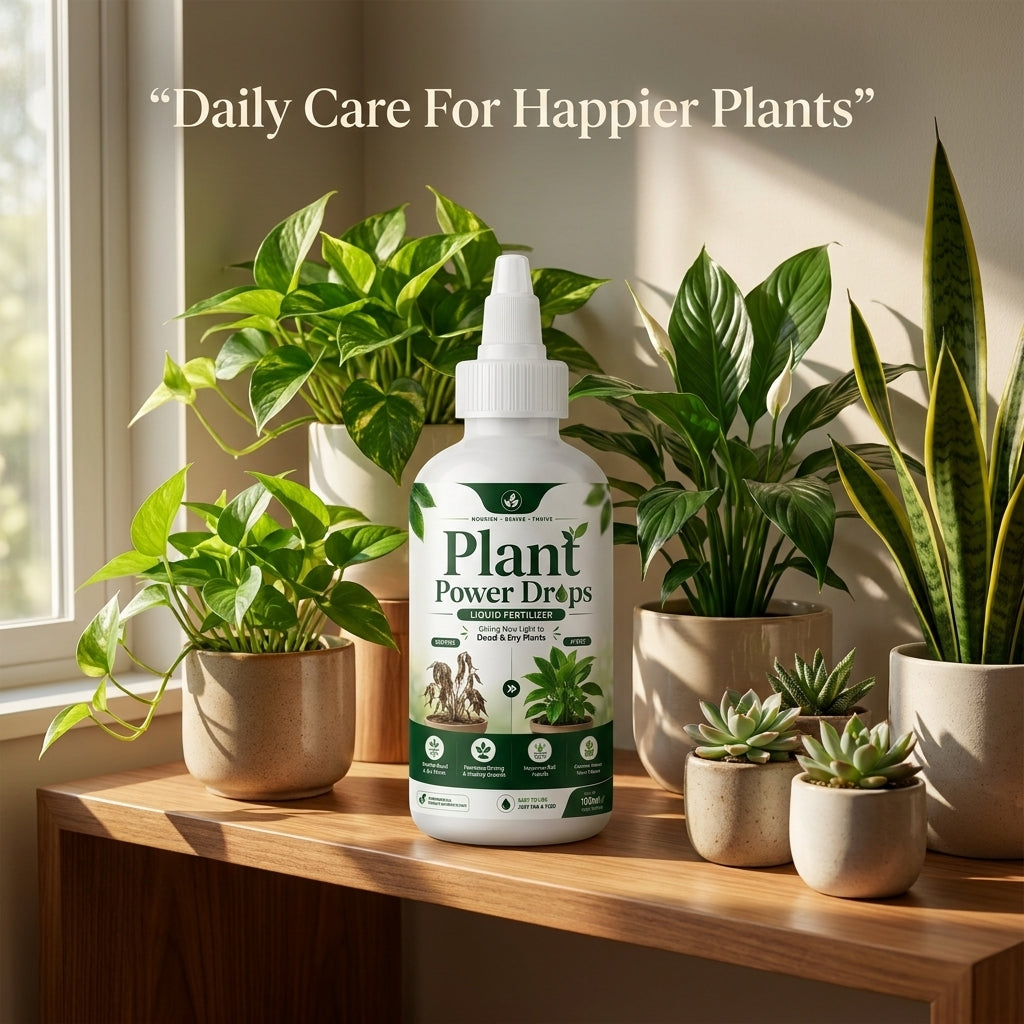 Plant Power Drops – Liquid Fertilizer For Plants 💧🌿