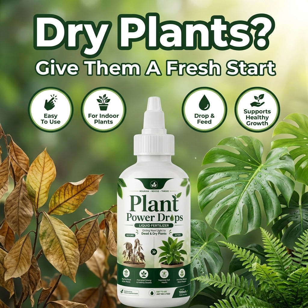 Plant Power Drops – Liquid Fertilizer For Plants 💧🌿