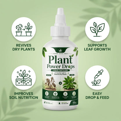 Plant Power Drops – Liquid Fertilizer For Plants 💧🌿